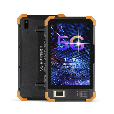 Wasserdichtes IP68 Fingerabdruck-8 Modul des Zoll-Android - Tablet-industrielles 5G