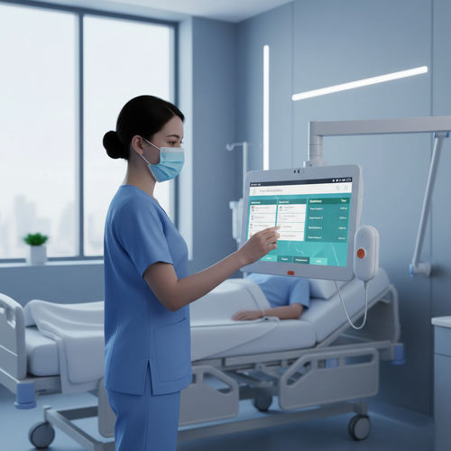 Aktueller Firmenfall über Enhancing Hospital Ward Efficiency with Smart Medical Monitoring Tablets
