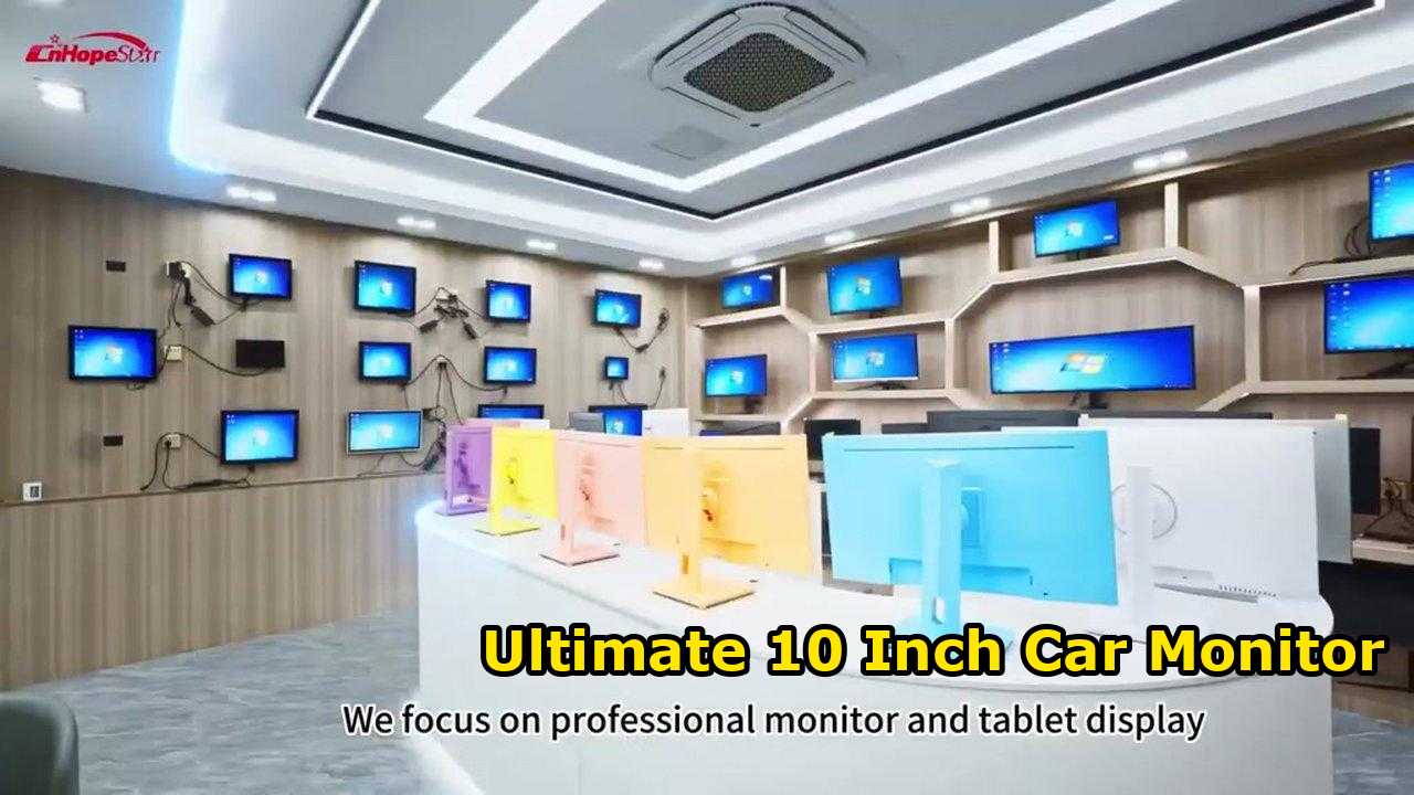 10 Inch Car Monitor and Backup Camera System Review