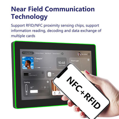 13.3 Zoll Wandmontiertes Konferenzzimmer Tablet NFC/RFID POE Kommerzielles Android Tablet Umgebungslicht