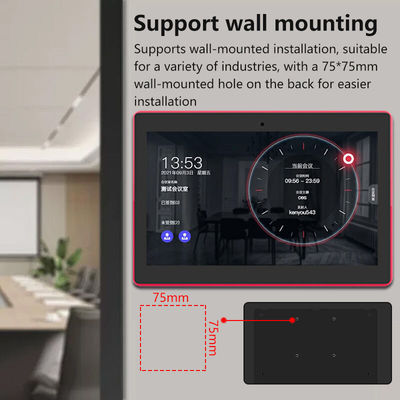 13.3 Zoll Wandmontiertes Konferenzzimmer Tablet NFC/RFID POE Kommerzielles Android Tablet Umgebungslicht
