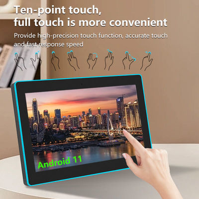 13.3 Zoll Wandmontiertes Konferenzzimmer Tablet NFC/RFID POE Kommerzielles Android Tablet Umgebungslicht