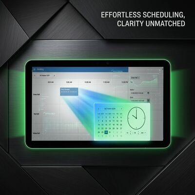 15.6 Zoll RK3566 Konferenzraum Tablet mit POE Power und doppelseitige Beleuchtung