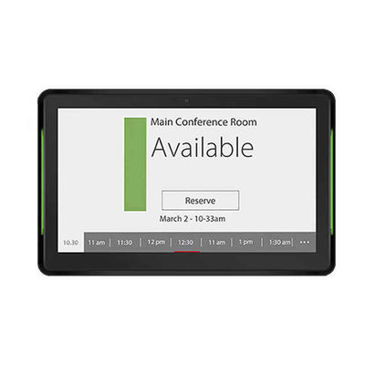 10,1 Zoll RK3399 CPU Besprechungsraum-Tablet mit beidseitiger LED-Beleuchtung für Konferenzraum-Buchung