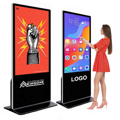 32-Zoll-Multi-Touch-Interaktive Werbe-Maschine mit 1080P/4K HD-Display und Android/Windows-Systemunterstützung