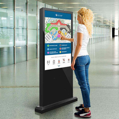 32-Zoll-Multi-Touch-Interaktive Werbe-Maschine mit 1080P/4K HD-Display und Android/Windows-Systemunterstützung