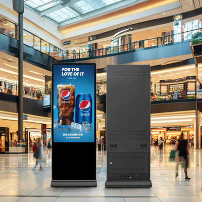 86-Zoll-Super-große vertikale LCD-Werbeanzeige für Kioske im Innenbereich