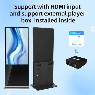 75-Zoll-Vertikaler AD-Kiosk LCD Werbebildschirm Android-Touch-Bildschirm