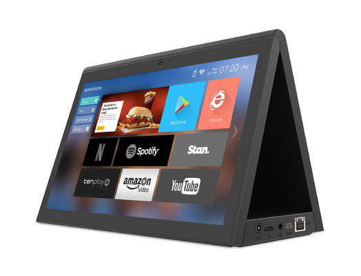 10.1-Zoll-Dual-Screen-Restaurant-Bestelltablet mit HD 1280x800 Auflösung RK3288 Prozessor und Android OS