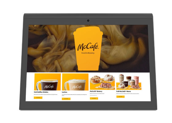 10.1-Zoll-Dual-Screen-Restaurant-Bestelltablet mit HD 1280x800 Auflösung RK3288 Prozessor und Android OS