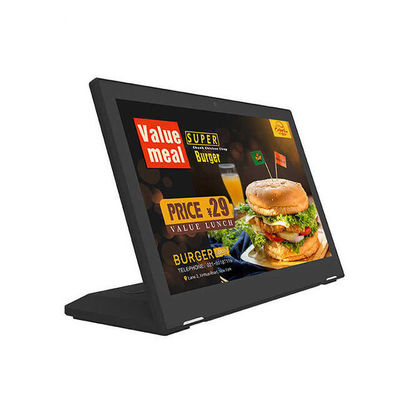 Selbstbedienung RK3566 Prozessor Tablet für Restaurantbestellungen 13,3-Zoll POE NFC RGB LED Light Bar 5MP Kamera Android 11
