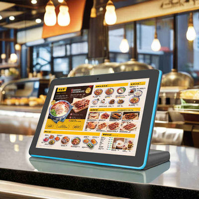 RK3399 Prozessor 10,1-Zoll Restaurant Tablet mit POE NFC 5MP Kamera Android-System