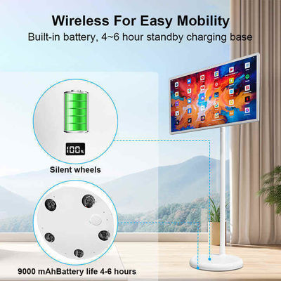 21.5 Zoll RK3588 Stand By Me Beweglicher Touchscreen Monitor Boden Stand Android Wireless Portable Smart TV für Zuhause