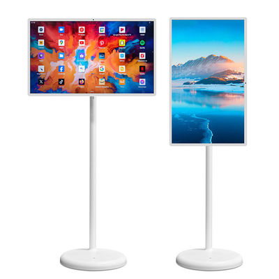 24 Zoll Stand By Me TV Innenraum Android 12 Werbung Digital Signage Portable Standing Smart TV
