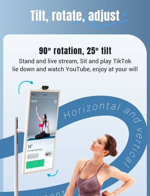 Multifunktionales Live-Streaming-Gerät 32 Zoll Stand By Me TV mit Kamera