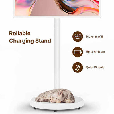 21" Android 12 System Stand By Me TV Smart Broadcast Machine Touchscreen