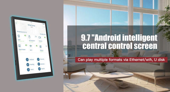 9,7 Zoll RK3566 Quad Core Android 13 Automatisierungstablet mit Full-View-Bildschirm für Smart Home Steuerung