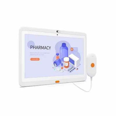 Anpassbares 13,3 Zoll RK3399 CPU Wandmontiertes medizinisches Krankenhaustablet mit 5,0 M/P Kamera