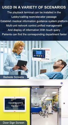 Krankenhaus 15.6 Zoll Tablet für die Gesundheitsversorgung Android All-in-One Tablet für die medizinische Industrie mit Anrufkamera