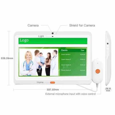 Krankenhaus Android 1920X1080 13,3 Zoll medizinisches Tablet mit Handgriff Call Center Service