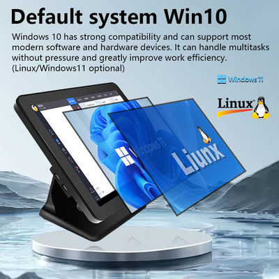 Neues Design 17-Zoll N5095 CPU POS-Maschine 8+256GB Großer Speicher Win10 Einzelhandel Kassen-POS-Terminal