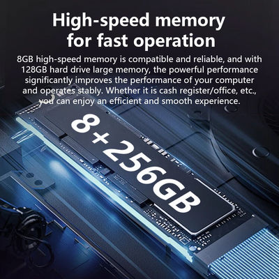 Neues Design 17-Zoll N5095 CPU POS-Maschine 8+256GB Großer Speicher Win10 Einzelhandel Kassen-POS-Terminal