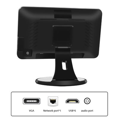 15,6-Zoll-Touchscreen-Desktop-POS-Terminal N2840 2+32 GB Einzelhandel-Kasse mit Scanner