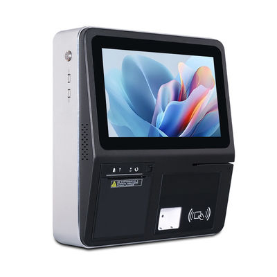 Thermal Transfer Printer Technologie 11,6 Zoll Android POS Kiosk für Supermarkt Restaurant 4GB 32GB NFC 58mm Touchscreen