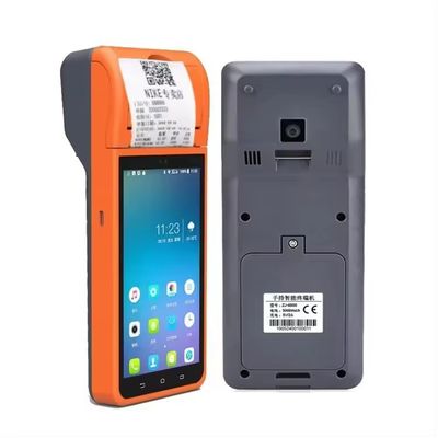 5.5" Handheld Android POS-Systeme Kassenrechner-Maschine Touchscreen Mobil-POS-Terminal WiFi USB NFC Zahlung für Einzelhandel Blau