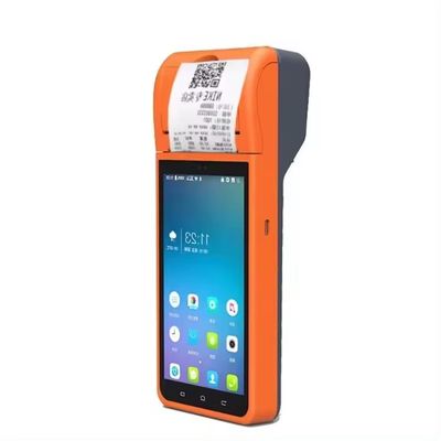 Android 8.1 Betriebssystem 5,5 Zoll NFC POS-Systeme Handheld-Kassierer-POS-Maschine mit 58 mm Thermobondrucker