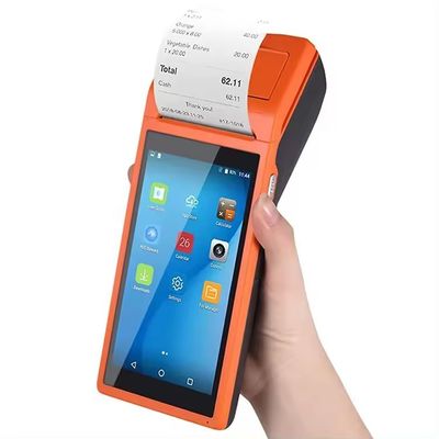 Android 8.1 Betriebssystem 5,5 Zoll NFC POS-Systeme Handheld-Kassierer-POS-Maschine mit 58 mm Thermobondrucker