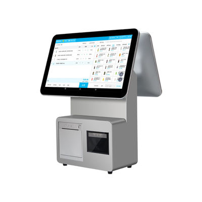 i3/i5/i7 CPU 15,6 Zoll 11,6 Zoll Digitales Dual-Screen-POS-Terminal Win7/10 Android Restaurant POS-System mit SDK-Funktion