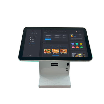 Android-POS-Maschine mit 15,6 Zoll Dual-Screen und Intel Celeron J1900 CPU