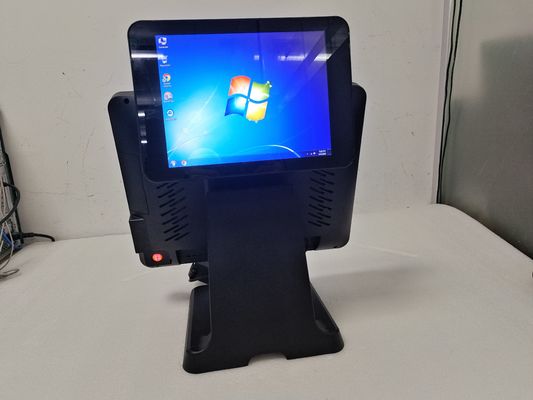 Thermotransferdrucker und Kundenanzeige für problemlose Bargeldzahlung im POS-System eines Einkaufszentrums
