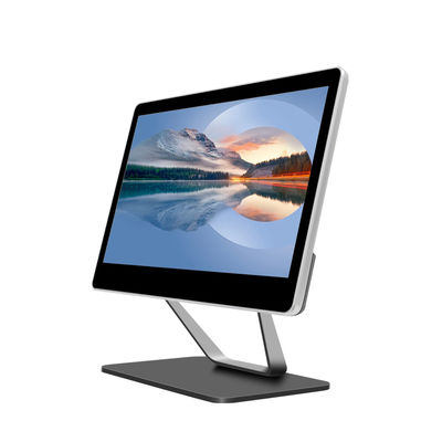 15.6 Zoll Touchscreen Pos All-in-One Desktop Einzelhandel Pos-System N2840 2 + 32GB Supermarkt Fenster Pos-Terminal
