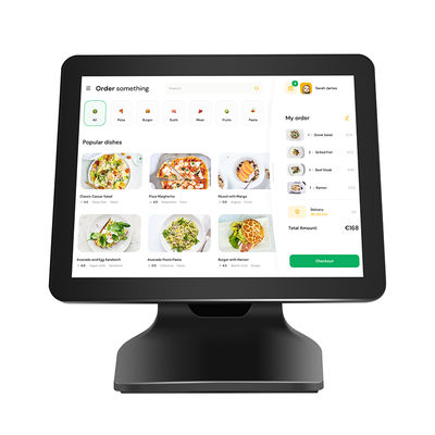 15,6" 8+256GB Großer Speicher POS-Kasse 1080P Win10 Touchscreen POS-Maschine mit Kundendisplay