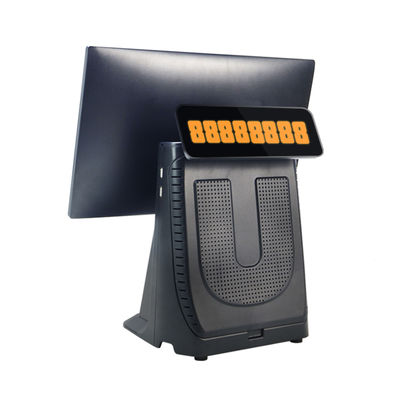 Hochleistungsfähiges 15,6" I3 Prozessor Touchscreen POS All-in-One Supermarkt Einzelhandel POS-Gerät mit Kundendisplay