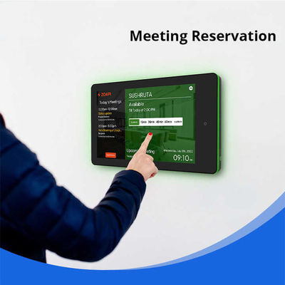 10.1 Zoll RK3288 Android Meeting Room Tablet mit POE NFC und LED Light Bar