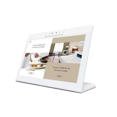 Desktop 10,1 Zoll L-Form Android Tablet PC WiFi NFC Touchscreen Quad-Core Smart Office Selbstbedienung Kiosk Geschäftsgebrauch