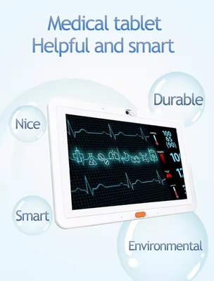 Wandmontage 13,3 Zoll medizinische Versorgung Android Tablet PC Touchscreen WLAN 4G POE NFC Anruffunktion für Krankenhaus Klinik