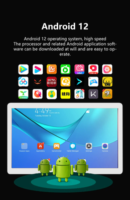Wandmontierte 24 Zoll Android 12 Tablet PC POE NFC LCD Touchscreen Werbeanzeige Digital Signage Werbevideo-Player