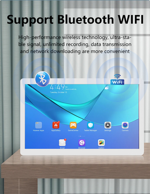 Wandmontierte 24 Zoll Android 12 Tablet PC POE NFC LCD Touchscreen Werbeanzeige Digital Signage Werbevideo-Player