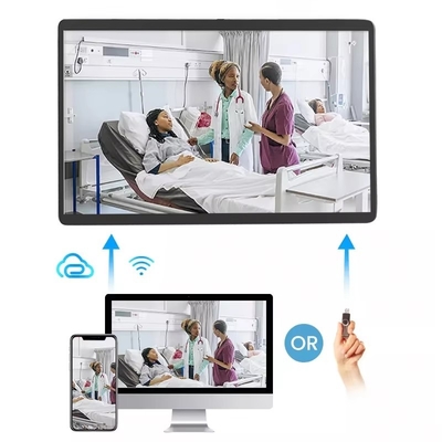 Wandmontierte 24 Zoll Android 12 Tablet PC POE NFC LCD Touchscreen Werbeanzeige Digital Signage Werbevideo-Player