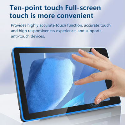 15,6 Zoll Wandmontage Android Tablet PC mit RK3566 Quad-Core-LED-Lichtleiste für Konferenzraum-Buchung