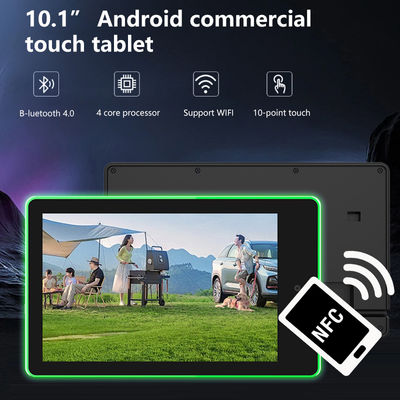 15,6 Zoll Wandmontage Android Tablet PC mit RK3566 Quad-Core-LED-Lichtleiste für Konferenzraum-Buchung