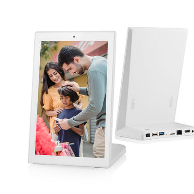 8 Zoll L-förmiger Geschäftskiosk Touchscreen Android Tablet PC Kundendienst Feedback für Hotelrestaurant