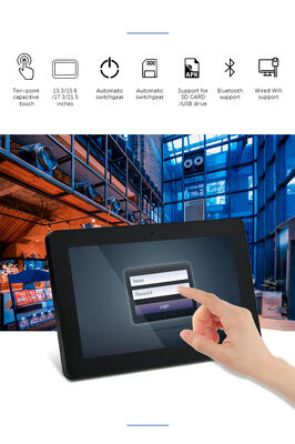 Wandmontage 32 Zoll Digital Signage Werbeanzeige Android Tablet PC POE NFC WiFi Funktion