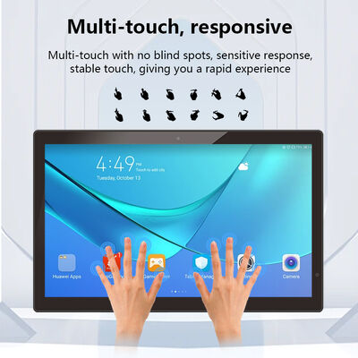 Wandhalterung 15,6 Zoll 1080p IPS Win 10 OS Tablet PC POE NFC RJ45 Wi-Fi Touchscreen Business Werbe-Display
