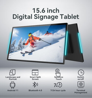 15.6 Zoll RK3566 Quad-Core Android Tablet PC mit 1080p IPS-Display und POE NFC RFID-Unterstützung für Konferenzräume