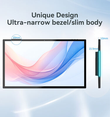 15.6 Zoll Android-Tablet PC Rk3566 Quad-Core Rockchip Touchscreen Wandmontierte LED-Lichtbar-Display für Konferenzraum